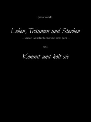 cover image of Leben, Träumen und Sterben